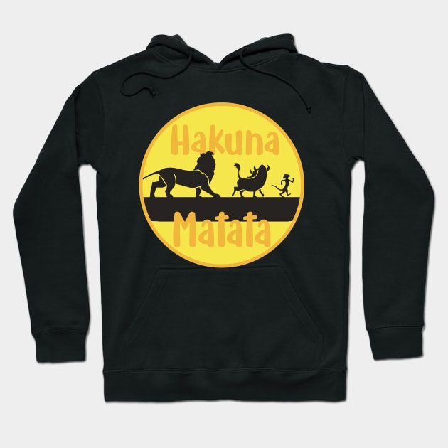 Hakuna Matata Hoodie by HennyGenius